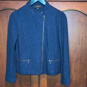Talbots Royal Blue Wool Blend Blazer